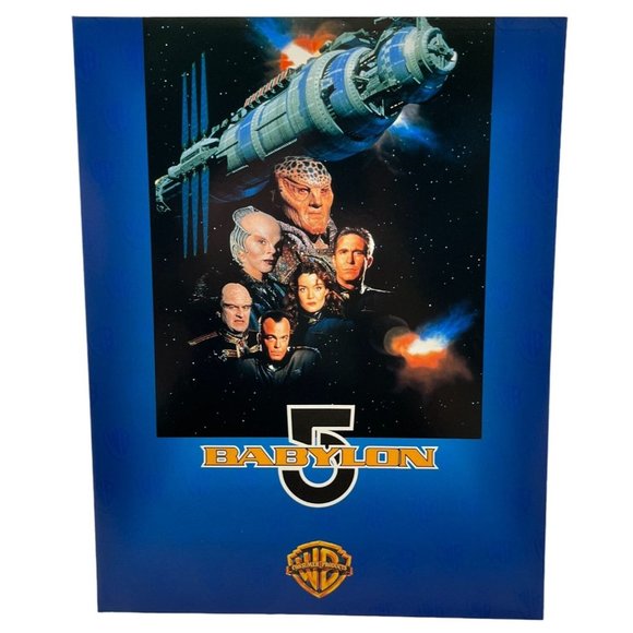 Babylon 5 TV Show Warner Brothers Consumer Products Advertising Sheet Promo 1994 - Picture 1 of 6